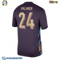Fotballdrakt Herre England Cole Palmer #24 Bortedrakt EM 2024 Kortermet
